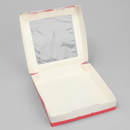 Confectionery packaging, a box with lamination "Tulips", 20 x 20 x 4 cm-1