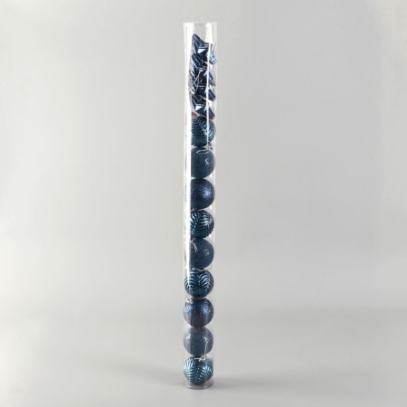 Set of jewelry plastic 13 pcs "Melody" Star, 6 cm, blue-1
