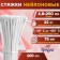 Clot of nylon tundra Krep, for screed, 4.8x250 mm, white, in packaging 100 pcs.