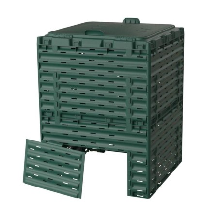 Piteco composter, 300 l, plastic, green-3