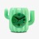 Clock - organizer with a cactus alarm clock, discrete move, D -7 cm, 11 x 13.5 cm, aa