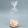 Gift package with a hard bottom "Christmas trees", 6 x 8 x 30 cm, New Year