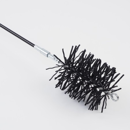 Fiberglass rod D 8 mm, with M12 threads, for cleaning the chimney.-3