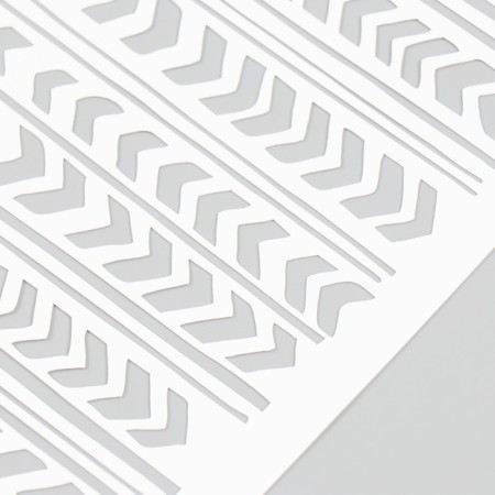 Plastic "pattern" 16x24 cm stencil-2