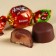 Gift sweets "Happy New Year!", With pieces of strawberries, 30 g