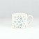 New Year. New Year's ceramic "Snowflakes" mug, 320 ml