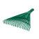 Lobbish rakes, lamellar, 22 teeth, plastic, tiles 24 mm, without cuttings