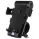 Holder for a steering wheel for a phone with functions: flashlight, sound signal, Power Bank