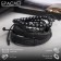 Bracelet Skin "Latyr", black color, d = 7.5 cm