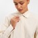 Women's shirt Minaku: Casual Collection Milk color, river 48