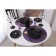 Serving shade "Classic", color violet, d 38 cm