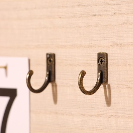 Souvenir Eternal calendar "Home", wood, 2.5x30x20 cm, col. black-2