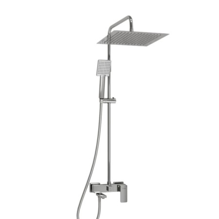 The shower system Wasserkraft a177.118.141.087.ch, tropical shower, shower, chrome