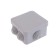 Distribution box SE, 70x70x40 mm, IP55, for open installation, gray, IMT35090