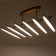 Chandelier 1691/6 LED 168W 3000-6000K Dimmer gray 85x50x40 cm Bayerlux