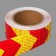 Reflective tape, self-adhesive, red-yellow, 5 cm x 10 m