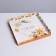 Bearbox, confectionery packaging with PVC lid, "Happiness next to you", 21 x 21 x 3 cm