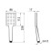 Shower watering can Iddis slide sli1f0ci18, 259x98x15 mm, chrome