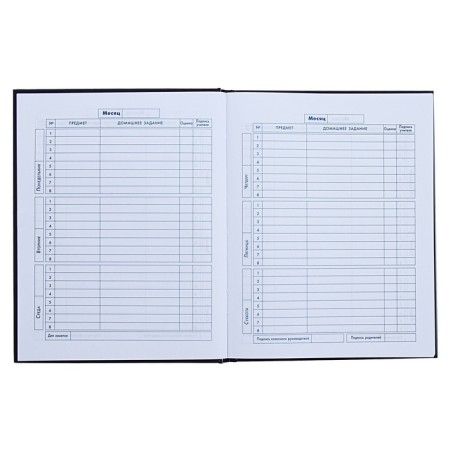 Diary for grades 5-11, 48 sheets "Cosmo Cat", solid cover, glossy lamination, foil embossing-8