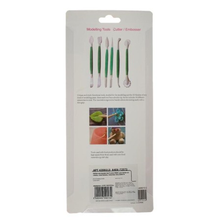 A set of tools 9 pieces for modeling clay, plasticine, plastics-1