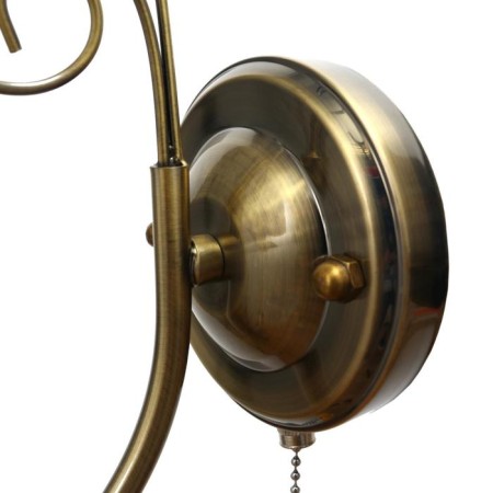 Bra "Gloria" 1x40W E14 bronze 20x15x35 cm.-4
