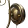 Bra "Gloria" 1x40W E14 bronze 20x15x35 cm.