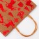 Craft package with embossing, round handle, "forest" 21 x 27 x 11 cm, 120 g