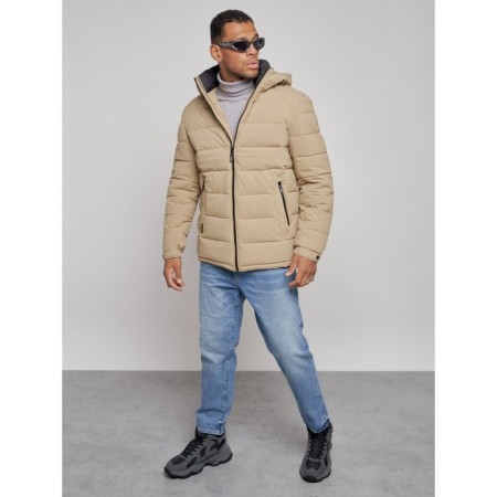 Sports male winter, size 54, beige color-10