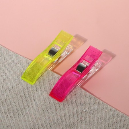 Clips for the cut, 5.5 cm, 5 pcs, colorful color-3