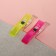 Clips for the cut, 5.5 cm, 5 pcs, colorful color