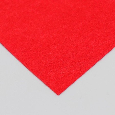 Soft 1 mm felt in the roll "chili pepper" 50x70 cm-1