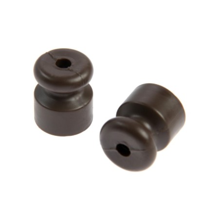 Islator for the wire roller, oak color, 100 pcs