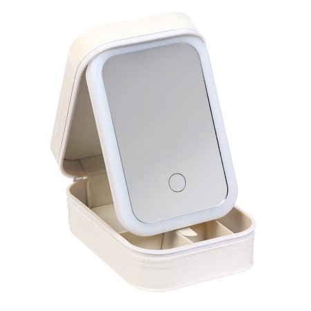 KZ-11 mirror, backlight, storage compartment, from the battery, white-1