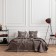 Cover with pillowcases "Bridget", size 230x250 cm, color gray color