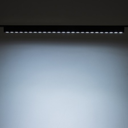 TRUKOLOY LOCTRA ULTRA "Lines" LED 30W 3000K-5700K CRI90 Black 55.6x2.4cm-3