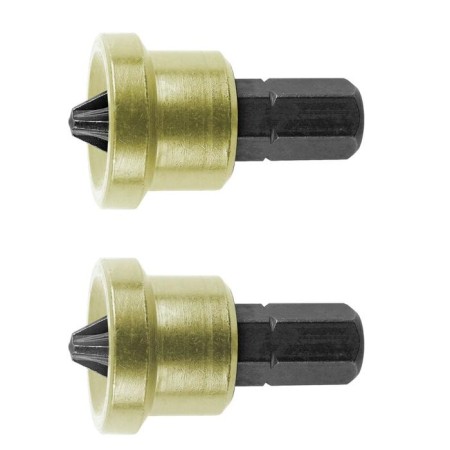 Bit with a KWB, PZ2 limiter, TQ60 steel, 25 mm, 2 pcs