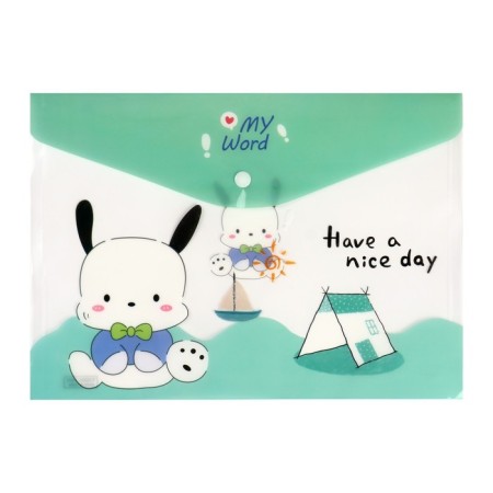 Folder-convert on the button, A4, 180 μm, "animals", mix-3