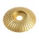 Rittle cup for Ushm tundra, wood, convex, 84 x 16 mm