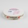 Cotton tape "Handmade with love", 15 mm, 23 m ± 1 m, beige color