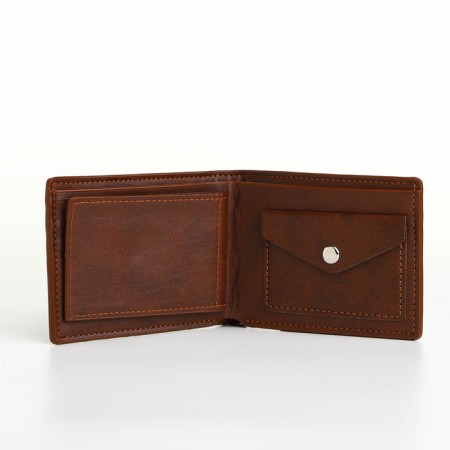 Pearl husband (538), 12*2*10 cm, 2 depth, d/maps, d/coins, without fasteners, brown-6
