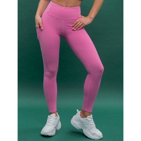 Sports women's leggings, size m, lavender color