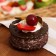 Mulyazh - Magnet "Chocolate cracker with berries" 7x7x6cm