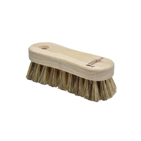 Wooden brush, natural bristles-1