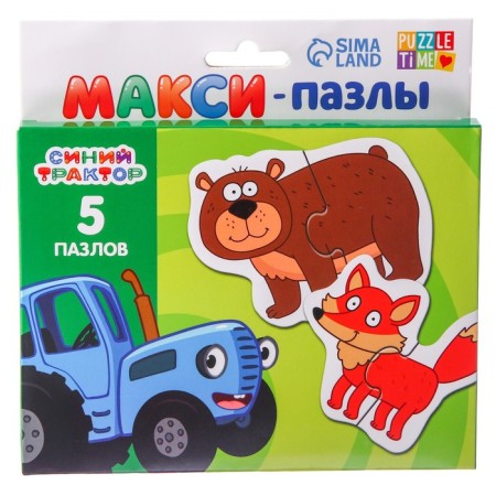Maxi Puzzles "Blue Tractor: Forest Residents"