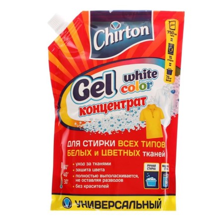 CHIRTON washing liquid, gel, universal, 750 ml