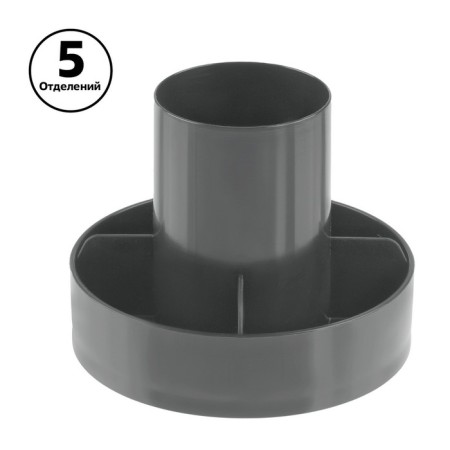 Organizer stand for the Chancellery of Istanm "Meteor", plastic, gray-1
