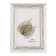 Photo frame plastic 10x15 cm "roots" beige with silver 19x14 cm