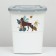 Feed container, 36 l, gray