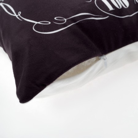 Decorative pillow "Ethel" Gentlemen 40 x 40 cm, velor, 100 % p/e-2