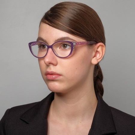 Ready glasses Most 2168 C2, lilac color, +1.00-6